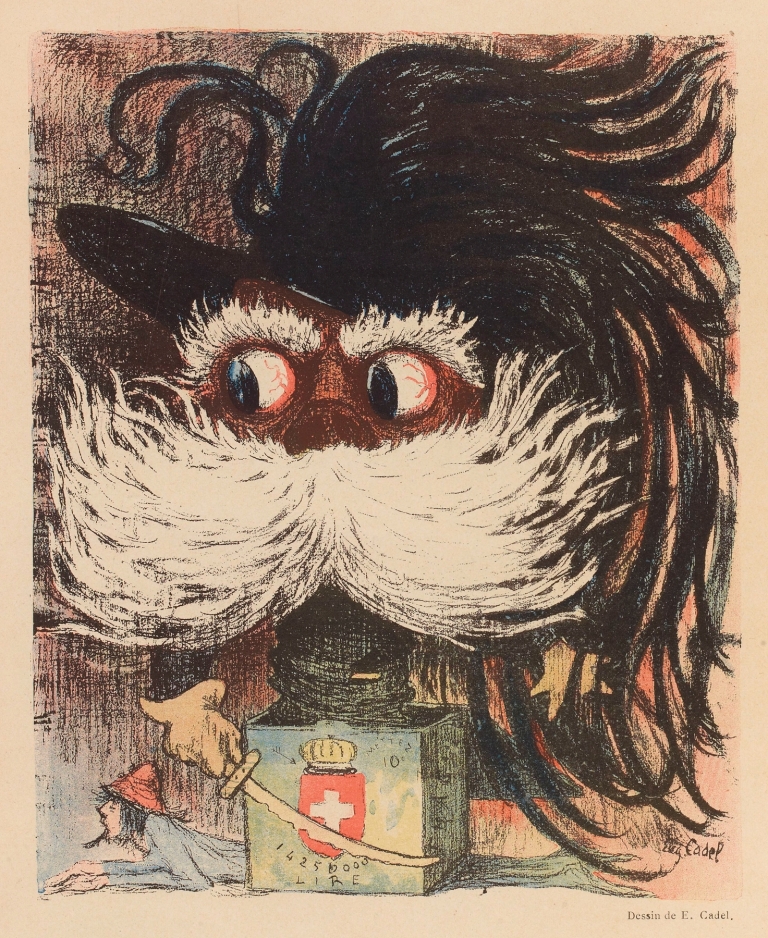 S. M. Umberto I, il terribile re d’Italia by E. Cadel