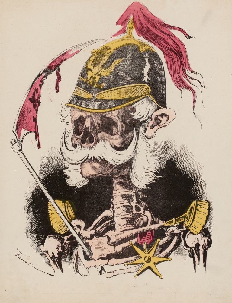 Sa Royauté, Guillaume de Prusse Le Chevalier de la Mort by Faustin Betbeder