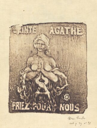 Saint Agathe by Pierre Roche