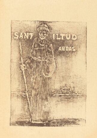 Saint Iltud by Pierre Roche