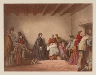 Salle dite des engagements au Mont-de-Piété by Ferdinand Heilbuth
