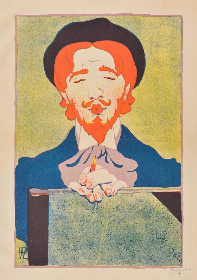 Salon des Cent by René Georges Hermann-Paul