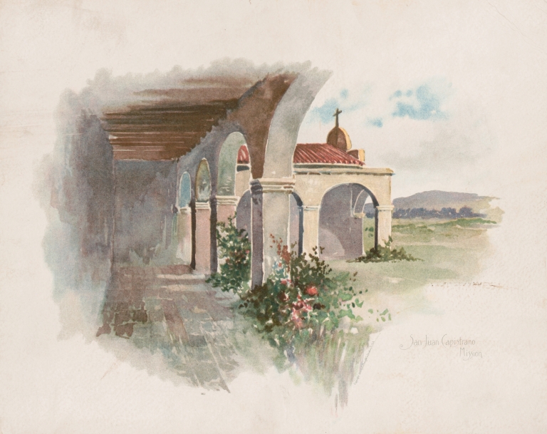 San Juan Capistrano Mission, No. 2 by Louis Kinney Harlow