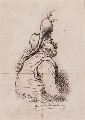 Sancho Panza by Gustave Doré