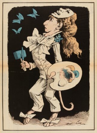 Sarah Bernhardt by André Gill