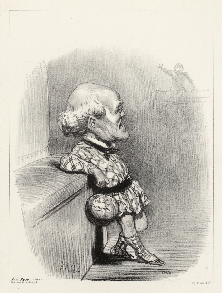 Sarrans jeune by Honoré Daumier