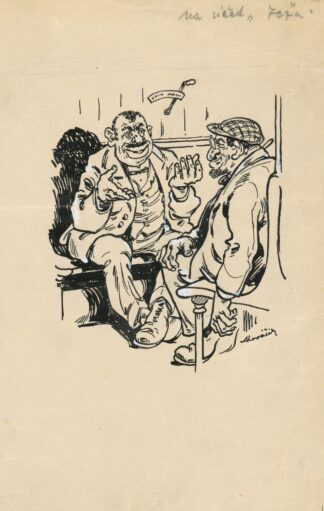 Satirical Drawing for a Magazine II. by Andrej Kováčik