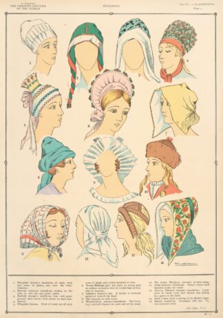 Scandinania – Headdresses by Paul Louis de Giafferri
