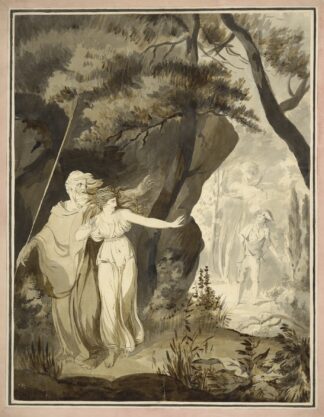 Scene from The tempest by Margaret Elizabeth Wilson