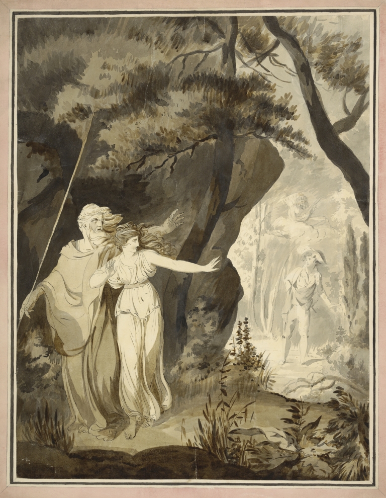 Scene from The tempest by Margaret Elizabeth Wilson