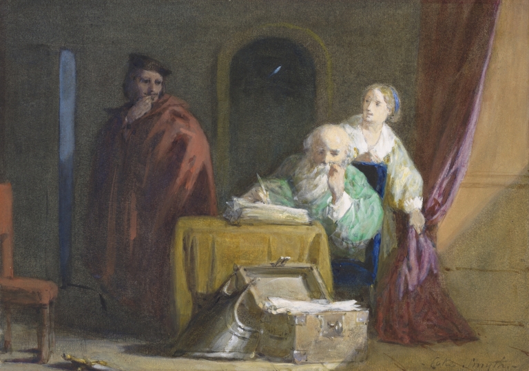 Scenes from Hamlet and All’s well by Coke Smyth