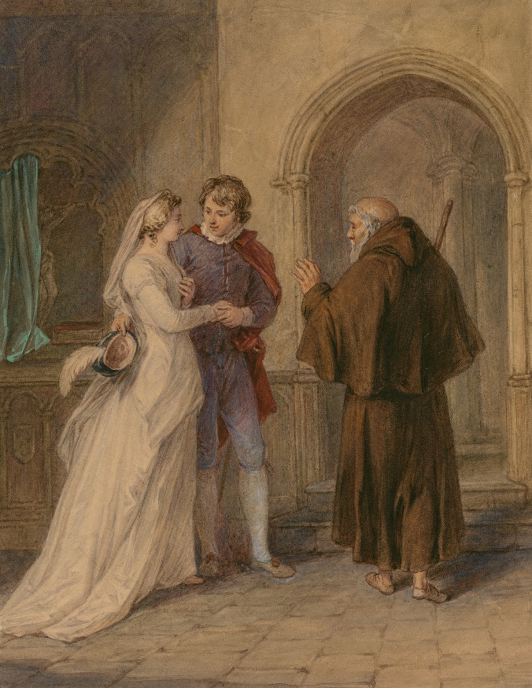 Scenes from Hamlet and Romeo and Juliet 1 by John Massey Wright