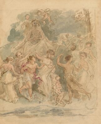 Scenes from Midsummer night’s dream 4 by John Massey Wright
