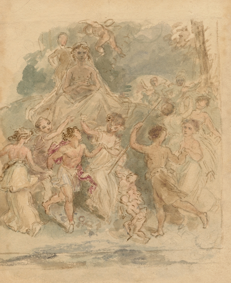 Scenes from Midsummer night’s dream 4 by John Massey Wright