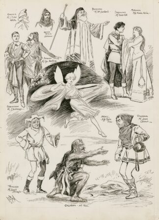 Scenes from The tempest by Alexander Stuart Boyd