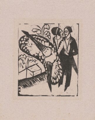 Schleudertanz by Ernst Ludwig Kirchner