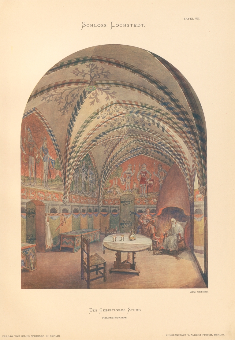 Schloss Lochstedt und seine Malerien Pl.07 by Conrad Emanuel Steinbrecht