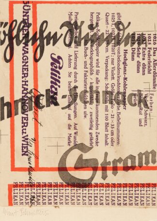 Schnack by Kurt Schwitters