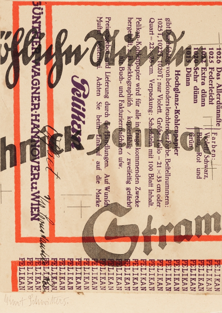 Schnack by Kurt Schwitters