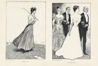 School days ; The debutante by Charles Dana Gibson