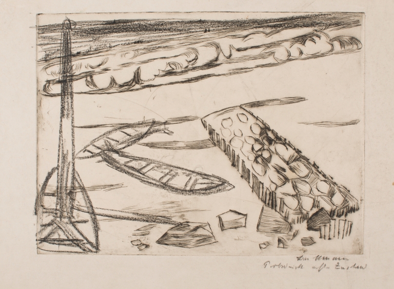 Seascape by Max Beckmann