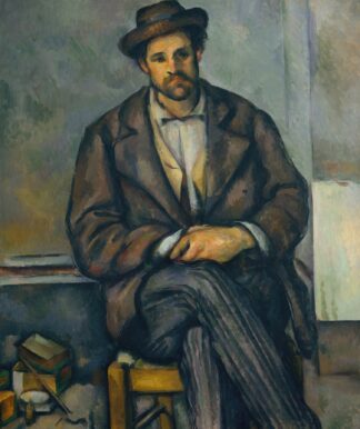 Seated Peasant by Paul Cézanne