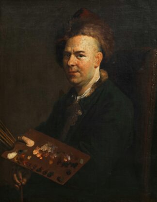 Selbstbildnis Jakob van Schuppen by Jacob van Schuppen