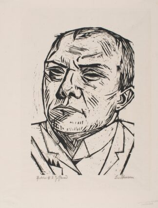 Self-Portrait by Max Beckmann