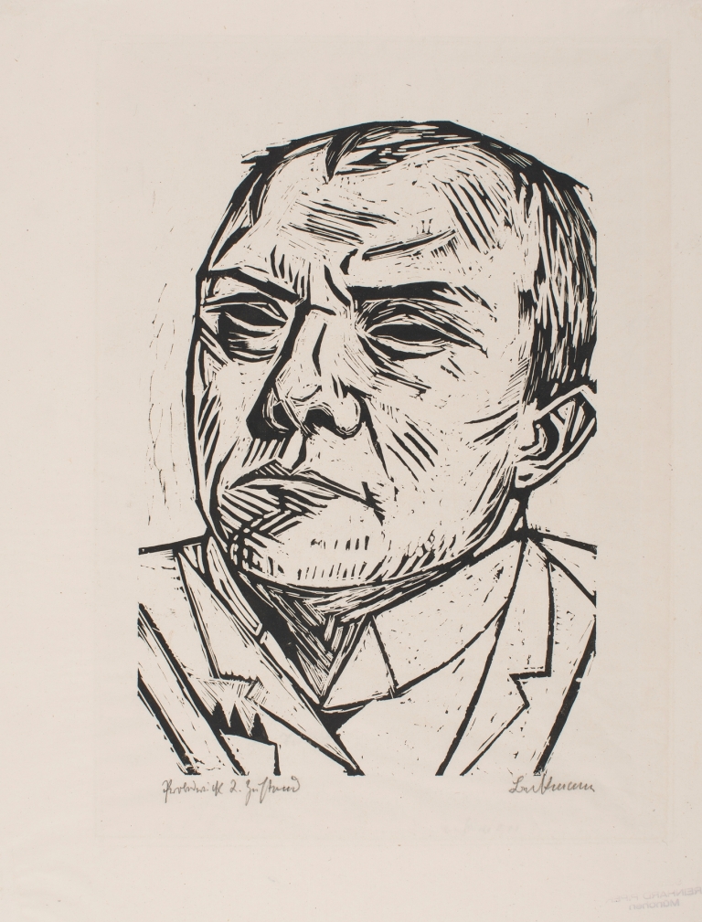 Self-Portrait by Max Beckmann