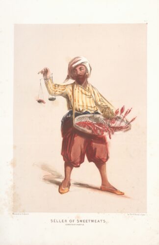 Seller of Sweetmeats, Constantinople by Forbes MacBean