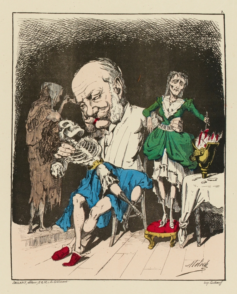 Ses maitresses by Moloch (Alphonse Hector Colomb)