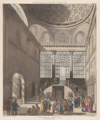 Session House, Clerkenwell by Thomas Rowlandson