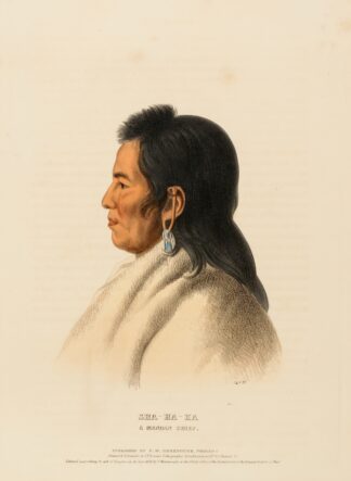 Sha-Ha-Ka. A Mandan Chief by Charles Bird King