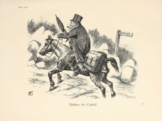 Shifting his Capital by Sir John Tenniel