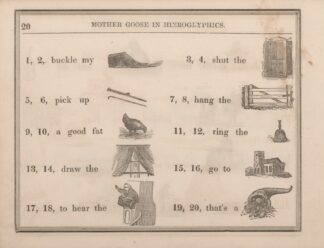 Shoe, Door, Sticks, Gate, Hen, Bell, Curtain, Meeting, Preaching, Plenty by Sherman & Co.