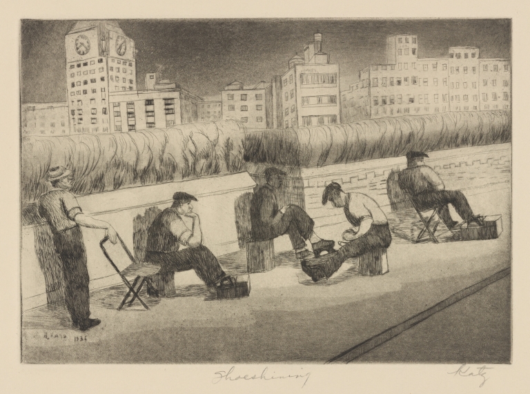 Shoeshining by Hyman William Katz