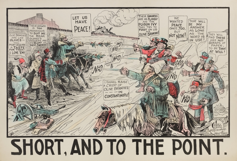 Short, and to the point by Carey Cartoon Service