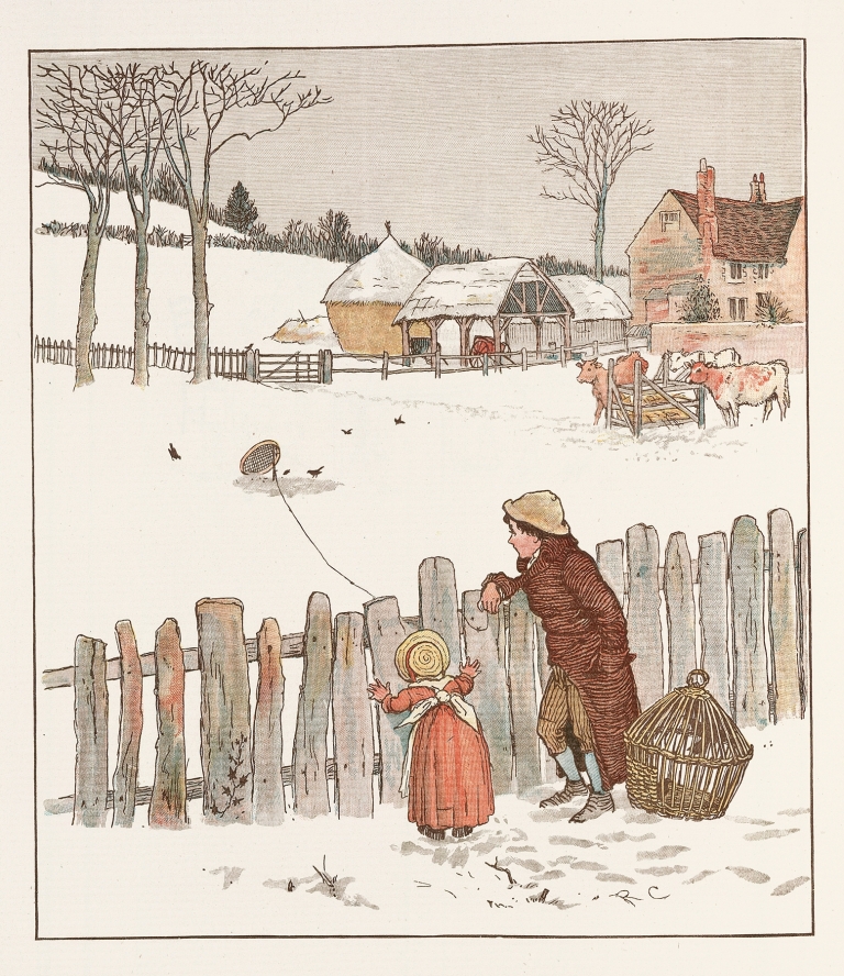 Sing a song for Sixpence Pl.3 by Randolph Caldecott