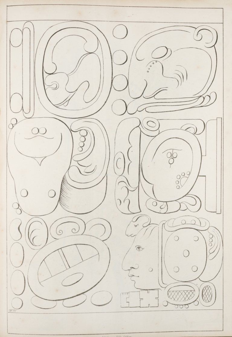 Six abstract designs by Antonio del Río