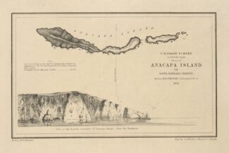 Sketch of Anacapa Island by James Abbott McNeill Whistler