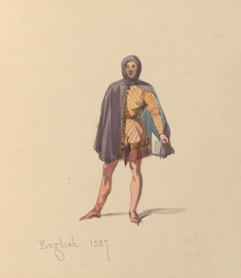 Sketches of costume Pl.014 by John Richard Coke Smyth
