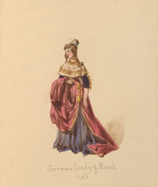 Sketches of costume Pl.029 by John Richard Coke Smyth
