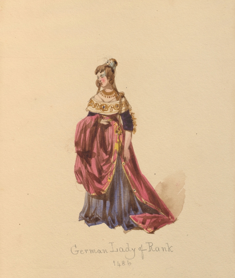 Sketches of costume Pl.029 by John Richard Coke Smyth