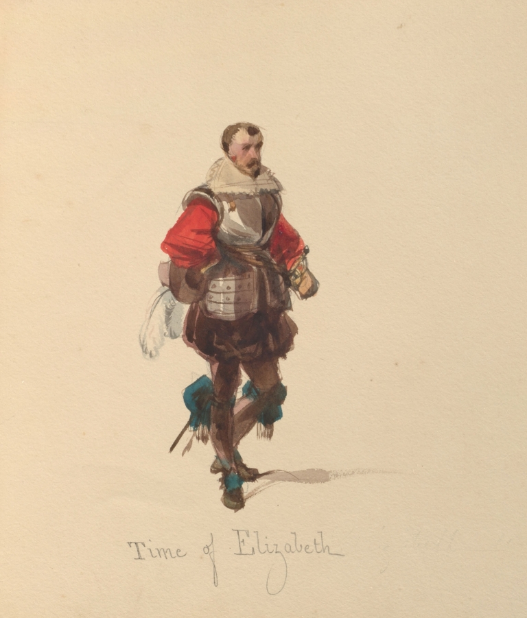 Sketches of costume Pl.047 by John Richard Coke Smyth