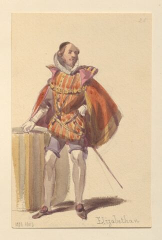 Sketches of costume Pl.090 by John Richard Coke Smyth