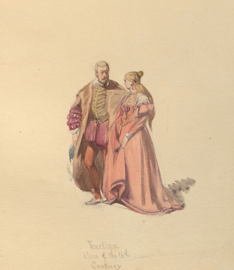 Sketches of costume Pl.115 by John Richard Coke Smyth
