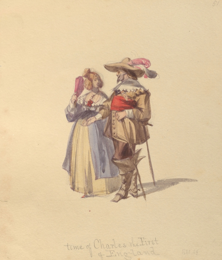 Sketches of costume Pl.116 by John Richard Coke Smyth