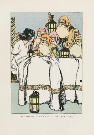 Snow White and the seven dwarfs Pl.08 by Charles Buckles Falls