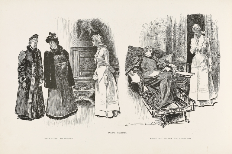 Social Pastimes by Charles Dana Gibson