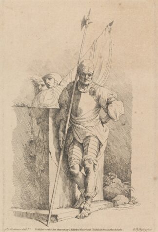 Soldier with A Pike by John Hamilton Mortimer